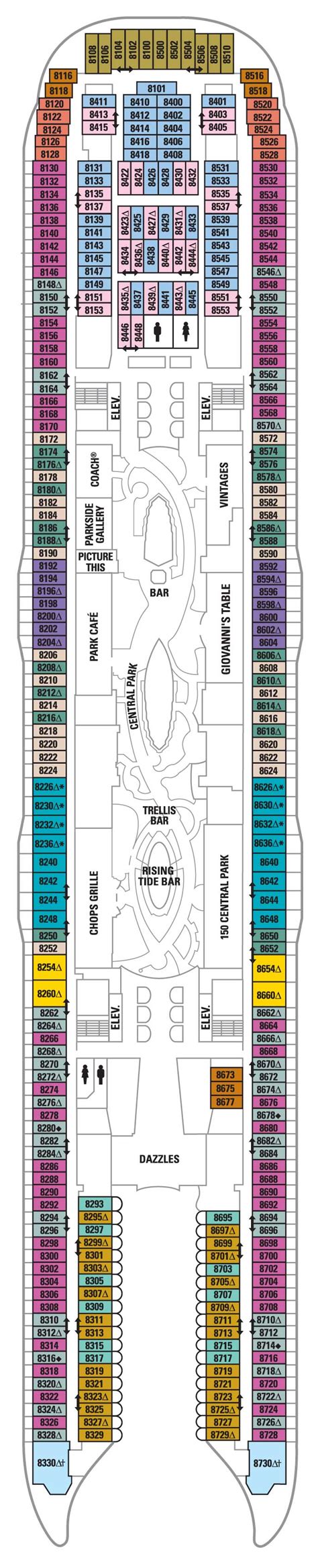allure deck plans